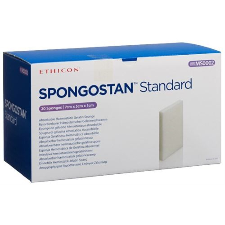 SPONGOSTAN Standard 7x5x1cm 20 Stk