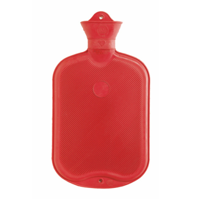 Sänger hot water bottle 2l lamella 1sided red