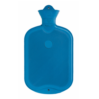 SÄNGER hot water bottle 2l lamella 1sided blue
