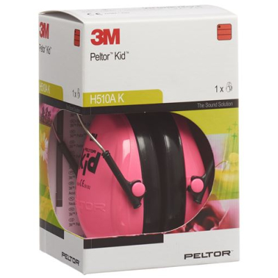 3m peltor kid headband snr = 27 db ពណ៌ផ្កាឈូក neon