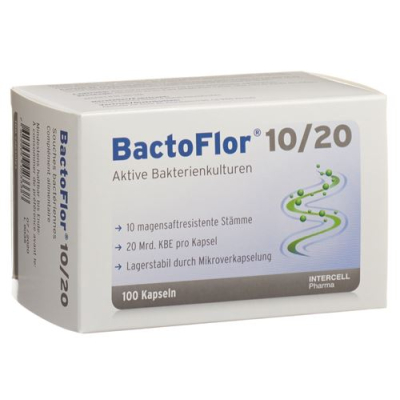 Bactoflor 10/20 kaps 100 st