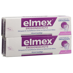 elmex EROSION PROTECTION dentifrice Duo 2 x 75 ml
