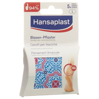 תיקון בועות לטיפוח כף הרגל של hansaplast 5 יחידות