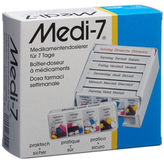 Medicator Medi-7 blanc allemand / français / italien