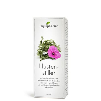 Phytopharma ទឹកស៊ីរ៉ូបំបាត់ក្អក 200ml