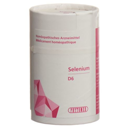 PHYTOMED Tissue Selenium amorphum tbl D 6 - Homeopathic Remedy