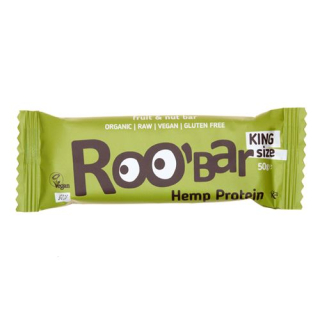 Roobar Hemp Protein Bars 16 x 50 g