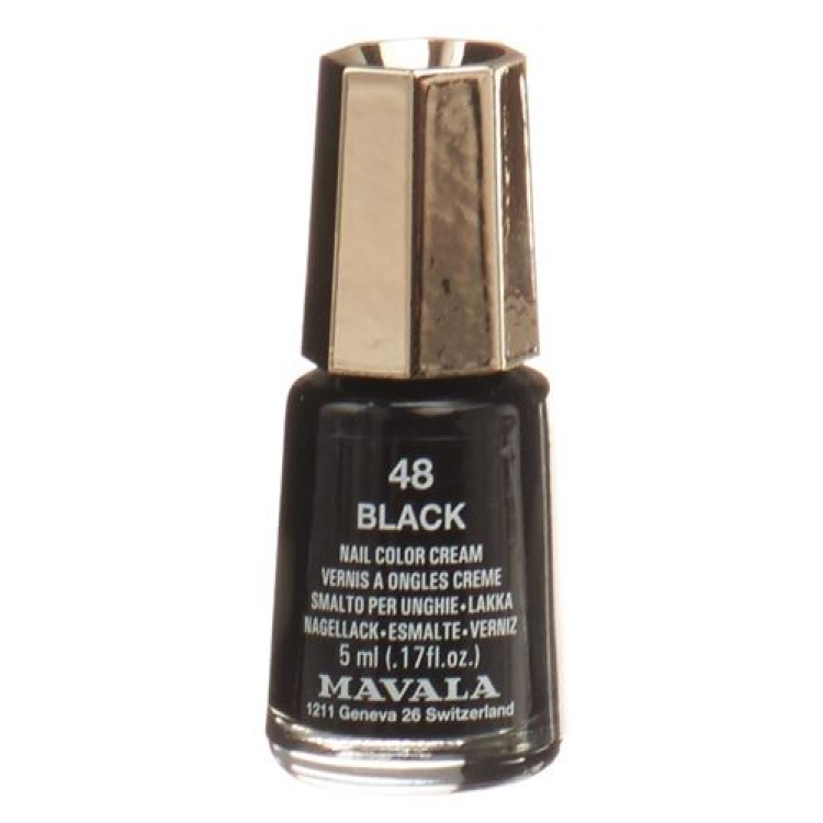 Mavala Nail Polish Crazy Color 48 Black 5 ml