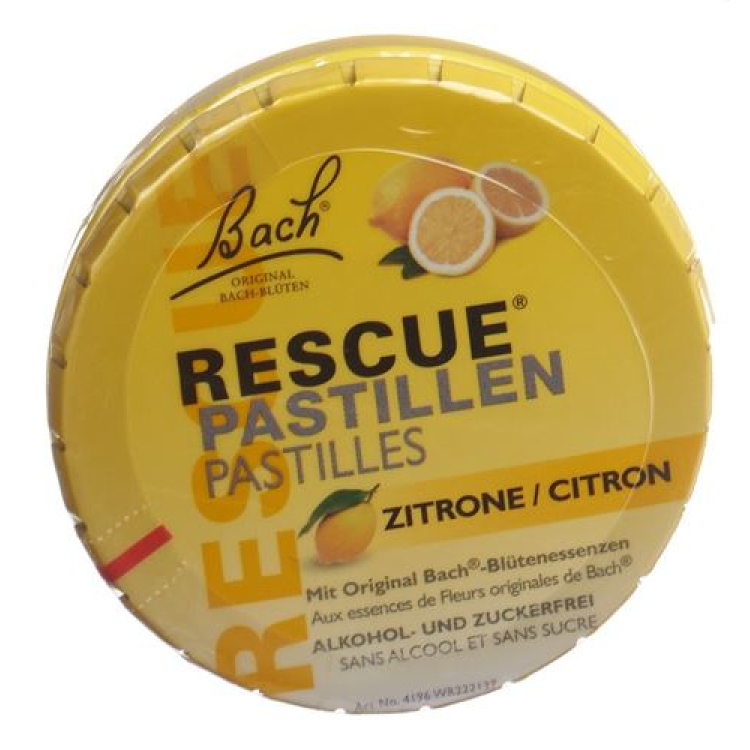 Rescue pastile Lemon can 50 g