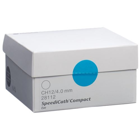 SpeediCath Compact Eve 1x catéter CH12 mujer 30 uds