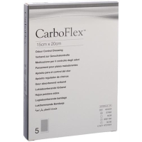 Carboflex белсендірілген көмір бинт 15х20см стерильді 5 дана