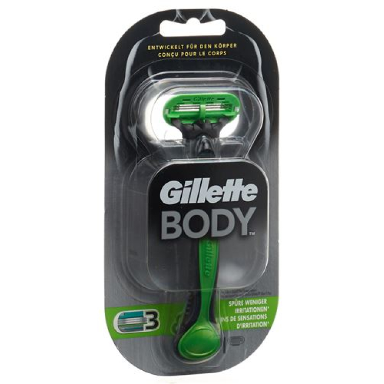 Gillette kūno skustuvas