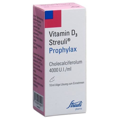 Vitamín D3 Streuli 4000 IU / ml perorálny roztok 10 ml Profylax