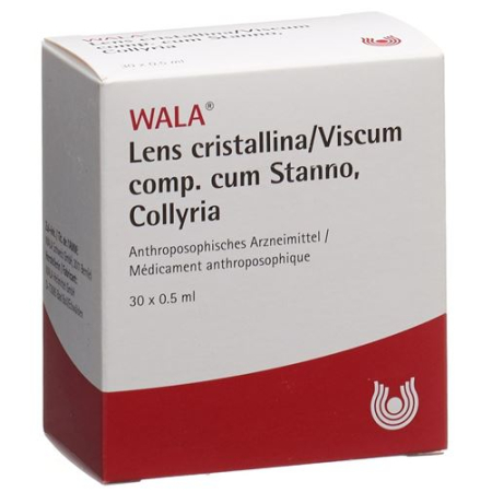 Cristalino Wala / Viscum comp. cum estanhoso Gd Opht 30 Monodos 0,5 ml
