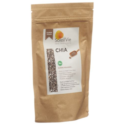 Soleil vie chia seeds אורגניים 180 גרם