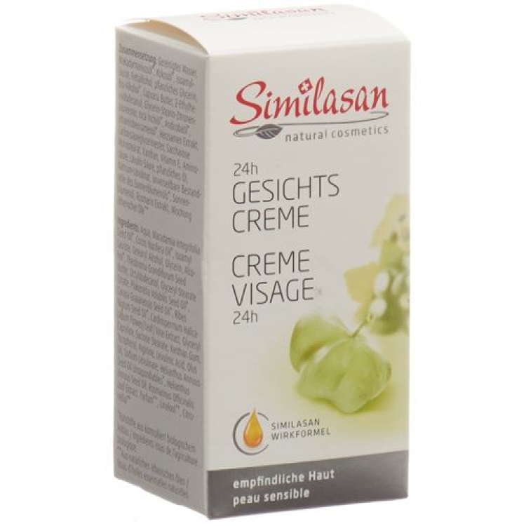 Similasan naturkosmetik 24h ansigtscreme Disp 50 ml