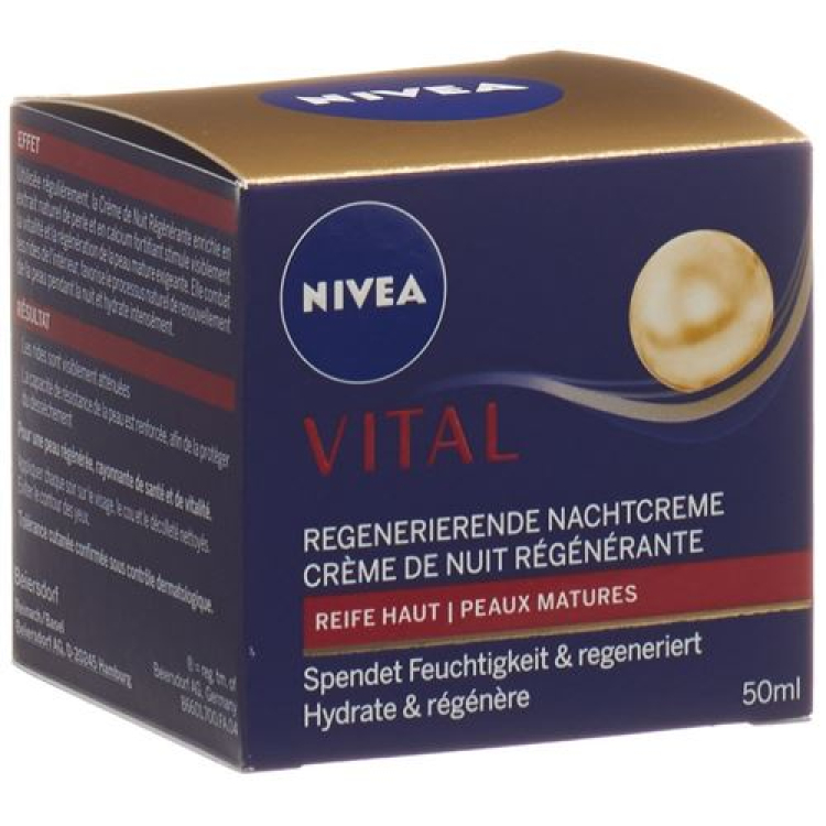 Nivea Vital Yenileyici Gece Kremi 50 ml