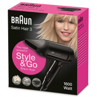 Braun Satin Hair 3 sochlarini fen mashinasi HD 350 Style&Go