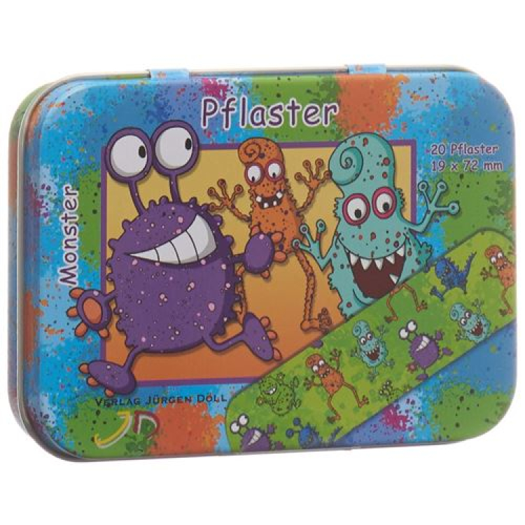 Döll лейкопластири 19x72mm Monster Ds 20 бр