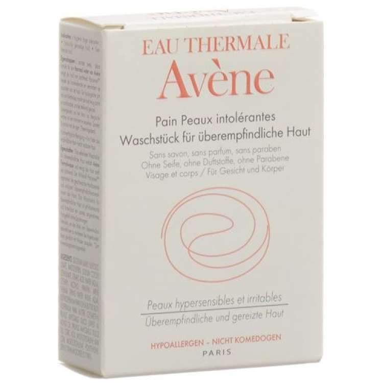 Avene wash bar peaux intolerantes 100 гр