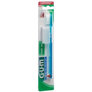 GUM SUNSTAR CLASSIC toothbrush compact soft 4 rows