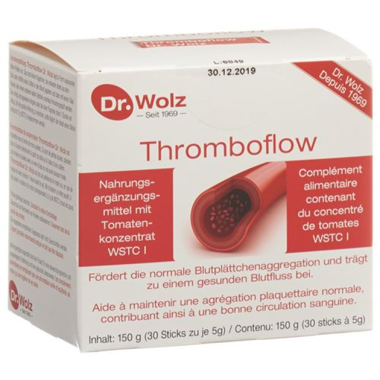 Thromboflow Dr. Wolz Stick 30 x 5 ml