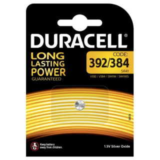 Batería Duracell 392/384 / SR41 / AG3 1:55 B1 XL
