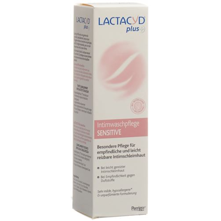 Lactacyd Plus + Sensitive 250 មីលីលីត្រ