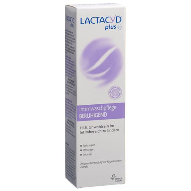 Lactacyd Plus + тыныштандыратын 250 мл