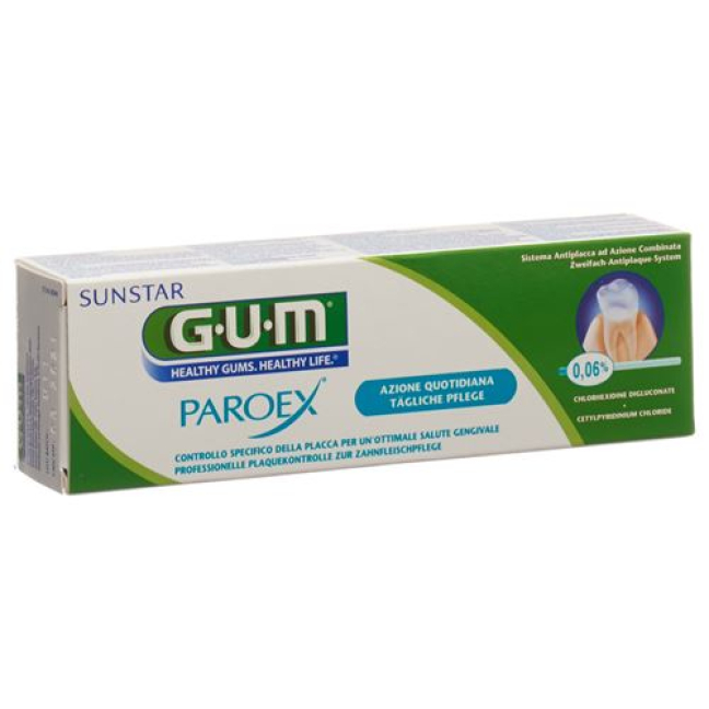 GUM SUNSTAR Paroex шүдний оо хлоргексидин 0.06% - 75 мл