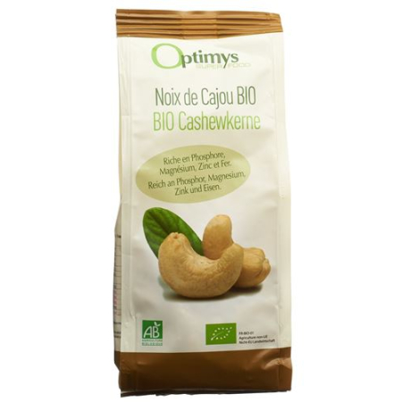 Optimys Organic Cashew Nuts 200 g
