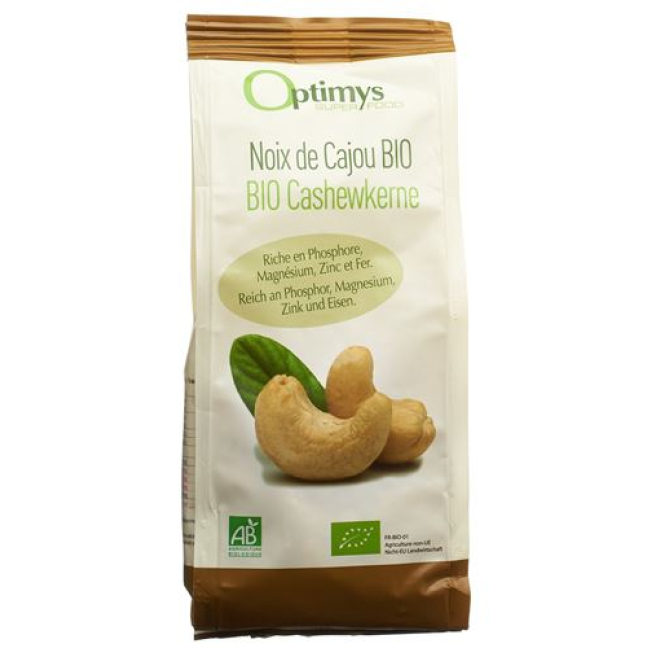 Optimys cashewnoten Bio 200 g