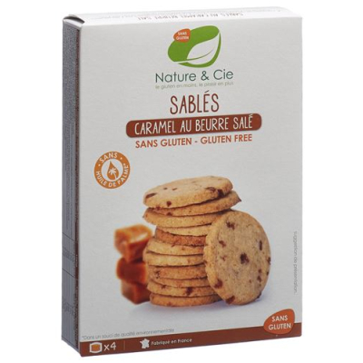 Nature and Cie karamel Mürbeteigplätzchen gluten 135 g