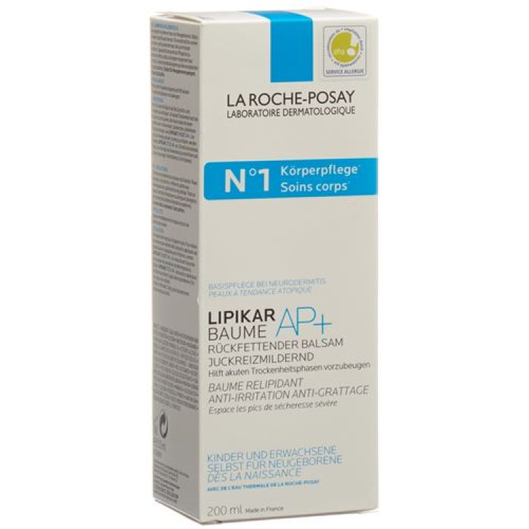 理肤泉 Lipikar Baume AP+ Tb 200ml