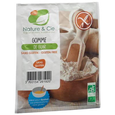 Nature and cie guar gum gluten 30g