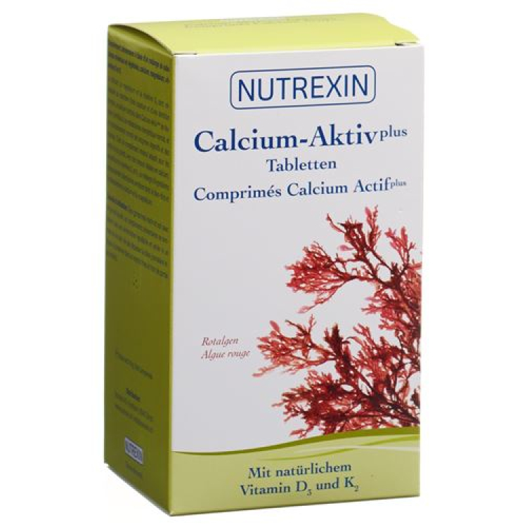 Nutrexin calcium-geactiveerd plus tbl Ds 240 st