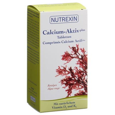 Nutrexin calcium-aktiveret plus tbl can 120 stk