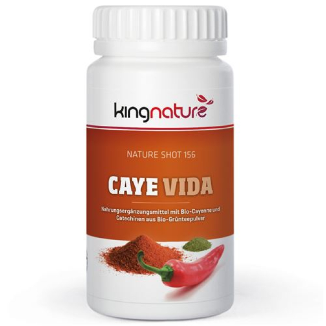 Kingnature Caye Vida Bio 72 capsules