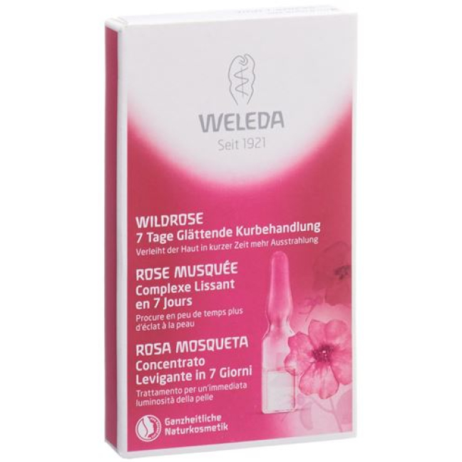 Weleda wild rose 7 days smoothing treatment 7 x 0.8 ml