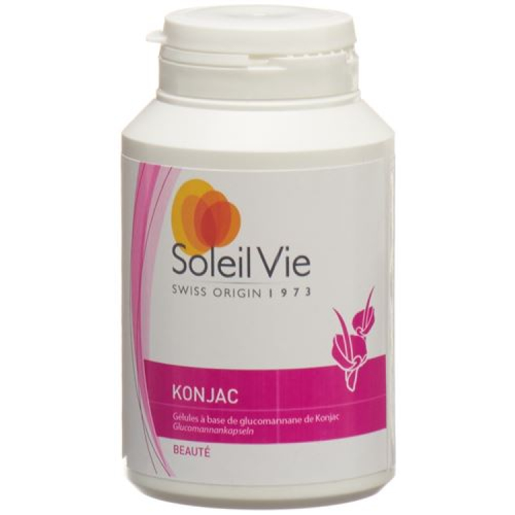 Soleil Vie Konjac Extract Capsules 665 mg 90 حبة