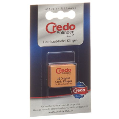 កាំបិតជំនួស credo hornhauthobel blister 10 កុំព្យូទ័រ