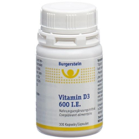 Burgerstein Vitamin D3 100 Capsules