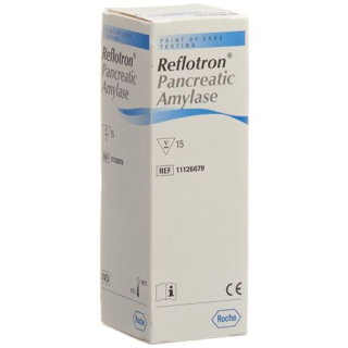 REFLOTRON 膵臓アミラーゼテストストリップ 15 個