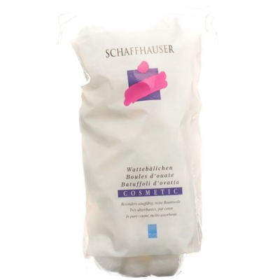 Schaffhauser bombažne kroglice cosmet bele 60 g