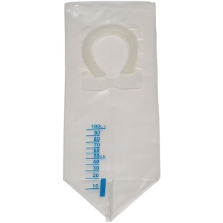Sahag woreczki na mocz pediatryczne 100ml sterylne 10szt