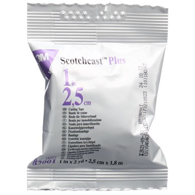 3M Scotchcast Plus 2.5cmx1.8m putih 10 pcs