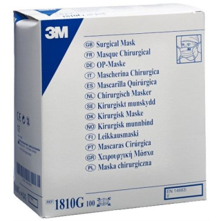 3M surgical mask Gentle Type II white 100 pcs