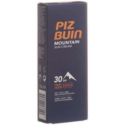 Piz Buin Mountain Cream SPF 30 tube 50 ml