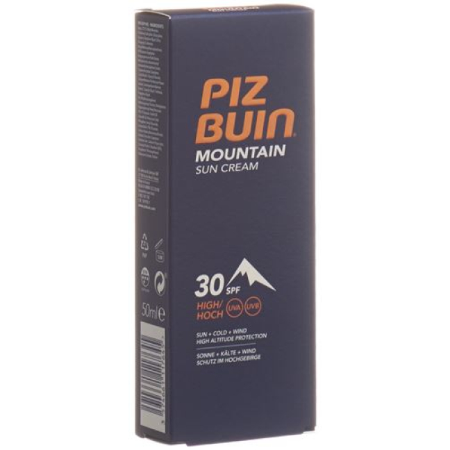 Piz Buin Mountain Cream SPF 30 Tb 50 毫升