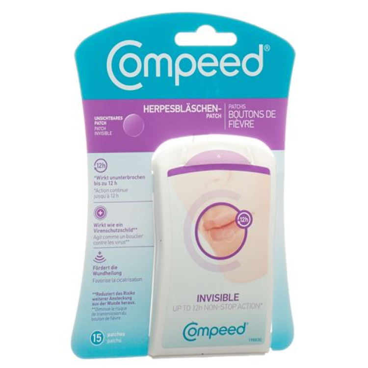 Compeed forkjølelsessårplaster 15 stk